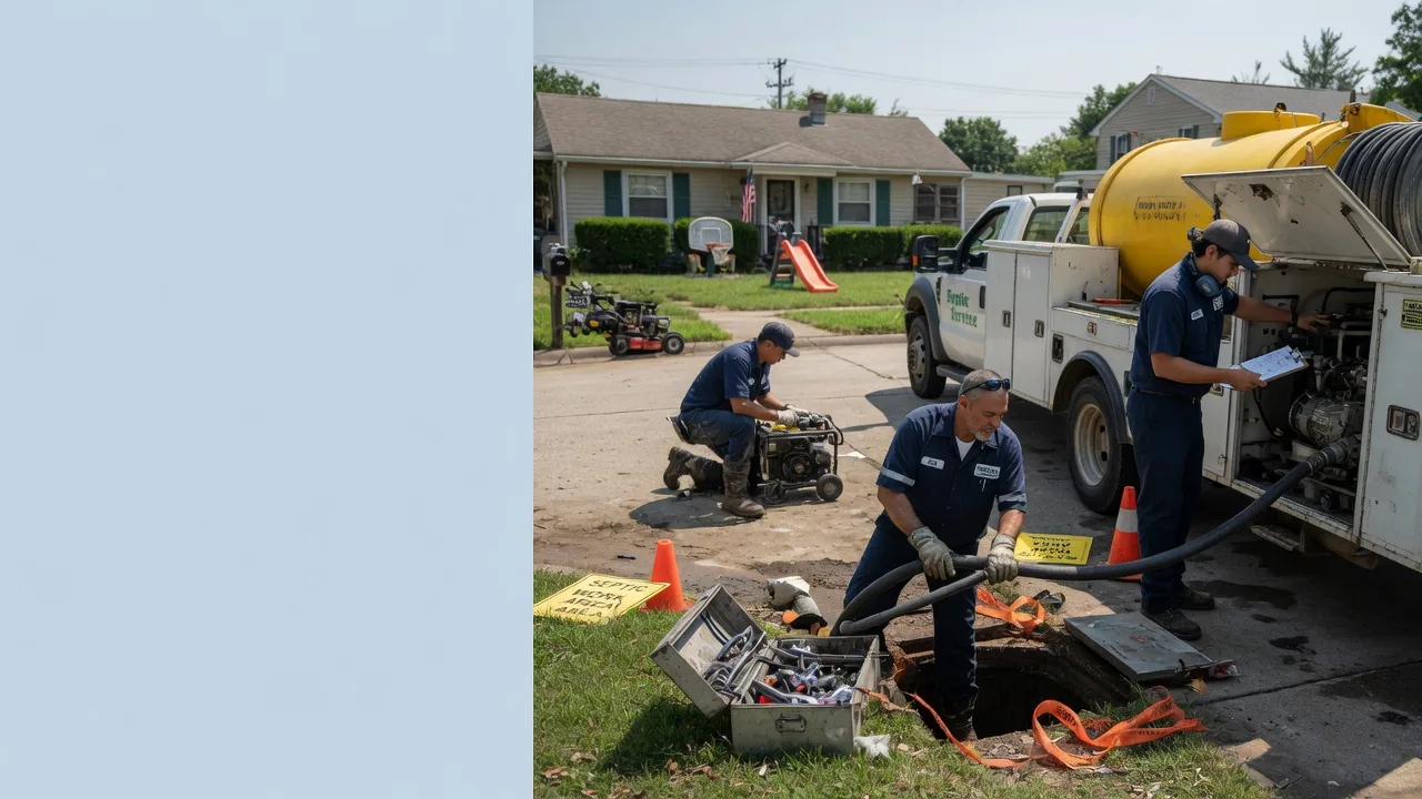 Septic Tank Pumping in Sandwich, IL near me